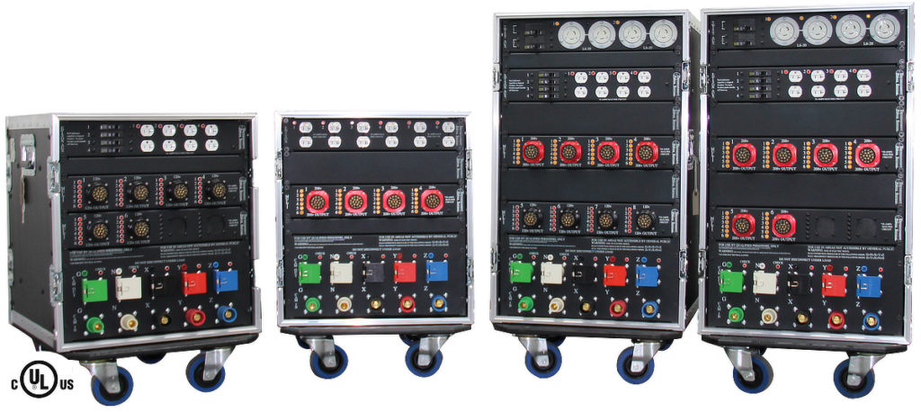 Entertainment Power Systems portable power distribution family.